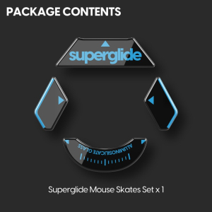 Купить Стеклянные глайды для мыши Pulsar Superglide для Logitech G900/903 Black (L90SGB)